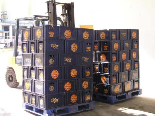 Използване на двоен страничен превключвател в производството на напитки